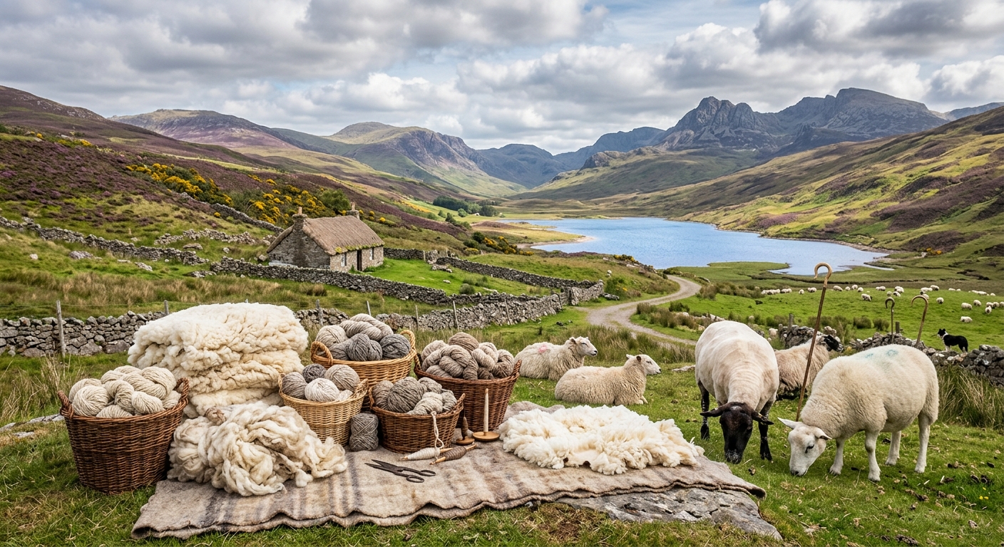 Wool Tops Production